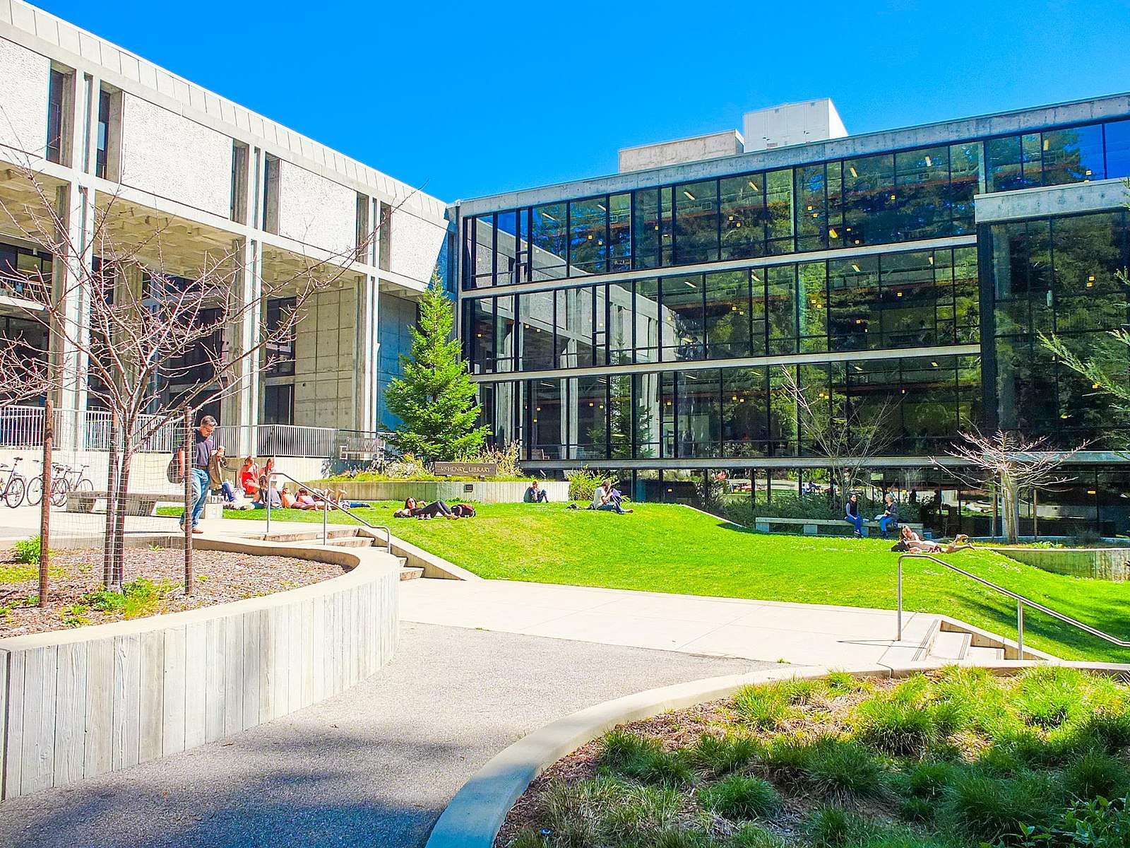 McHenry Library is seen at UC Santa Cruz.