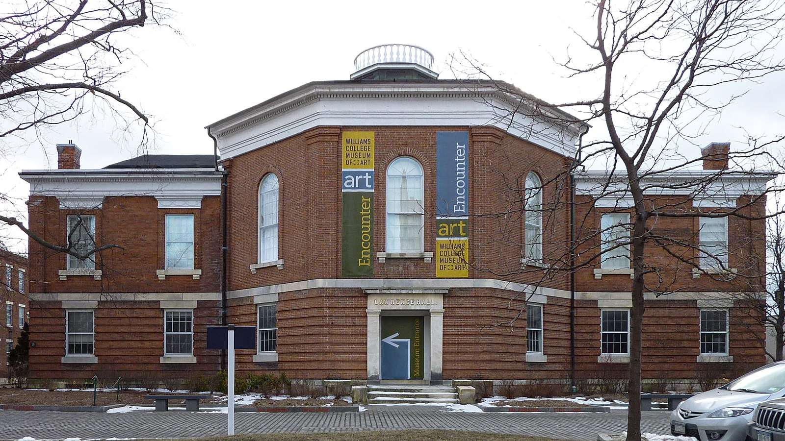 This is the exterior of the Williams College Museum of Art.
